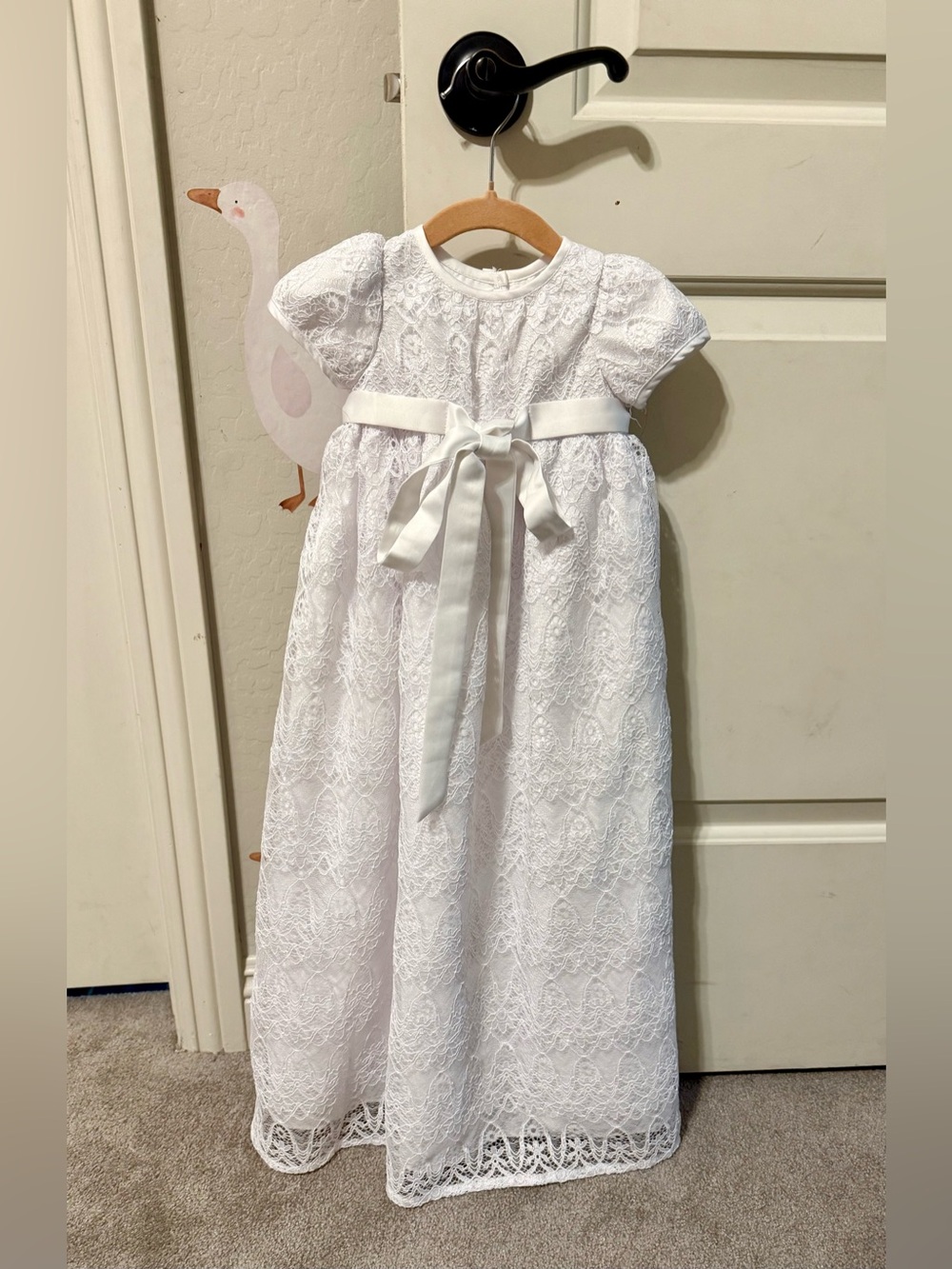 Size 6-9 month Pippa & Julie baptism gown..